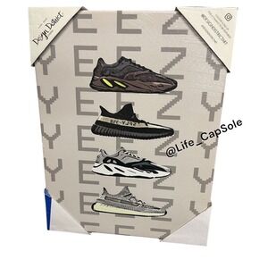 11 x 14 Yeezy Boost Canvas Design District Adidas Shoes DS Wall Art Accent Decor
